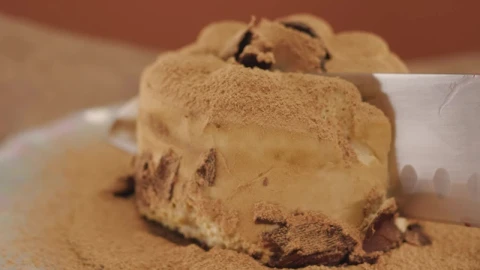 Stock Video Cutting A Little Chocolate Cake Live Wallpaper For PC - Free Live Wallpaper