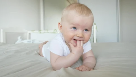 Stock Video Cute Baby Smiling At Home Live Wallpaper For PC - Free Live Wallpaper
