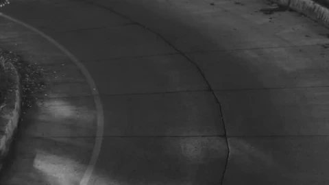 Stock Video Curving A Road While Cars Speeding By Live Wallpaper For PC - Free Live Wallpaper