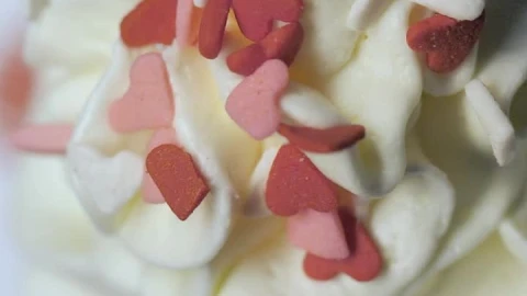Stock Video Cupcake With Heart Sprinkles Live Wallpaper For PC - Free Live Wallpaper