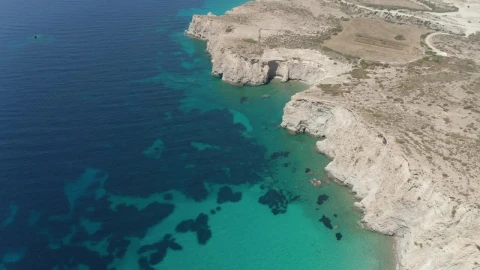 Stock Video Crystal Clear Water Coast Seen From The Air Live Wallpaper For PC - Free Live Wallpaper