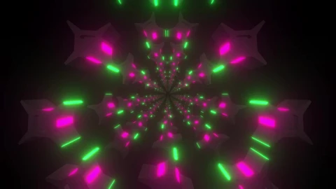 Stock Video Crossing A Tunnel With Rotating Parts Live Wallpaper For PC - Free Live Wallpaper