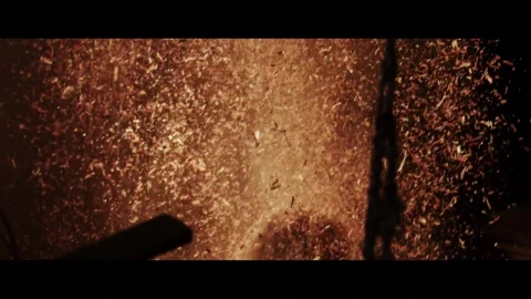 Stock Video Creepy Man In A Gas Mask Throwing Sawdust Live Wallpaper For PC - Free Live Wallpaper
