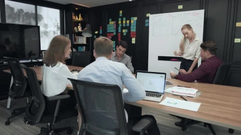 Stock Video Creative Team Working Quickly Live Wallpaper For PC - Free Live Wallpaper