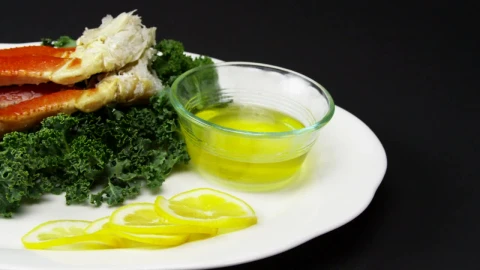 Stock Video Crab Legs With Lemon And Butter Live Wallpaper For PC - Free Live Wallpaper