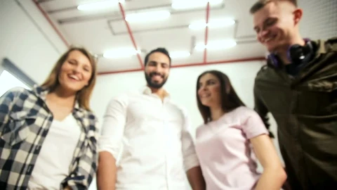 Stock Video Coworkers Putting Their Hands Together Live Wallpaper For PC - Free Live Wallpaper