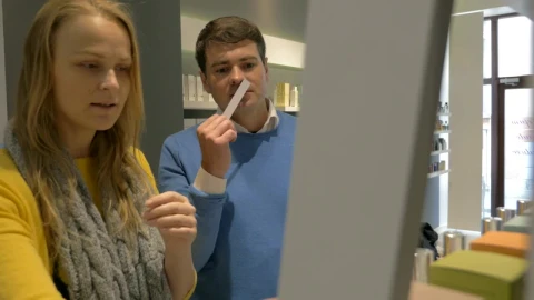 Stock Video Couple Trying Different Perfumes Live Wallpaper For PC - Free Live Wallpaper