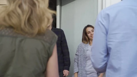 Stock Video Couple Receiving Welcome Gifts From Their Neighbors Live Wallpaper For PC - Free Live Wallpaper