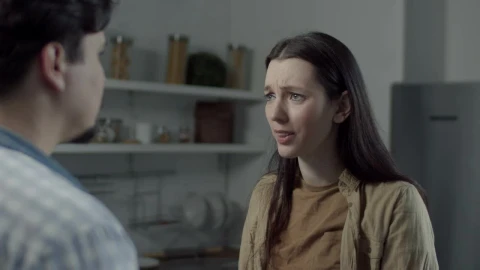 Stock Video Couple Arguing In The Kitchen Live Wallpaper For PC - Free Live Wallpaper