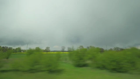 Stock Video Countryside Racing Past The Train Live Wallpaper For PC - Free Live Wallpaper