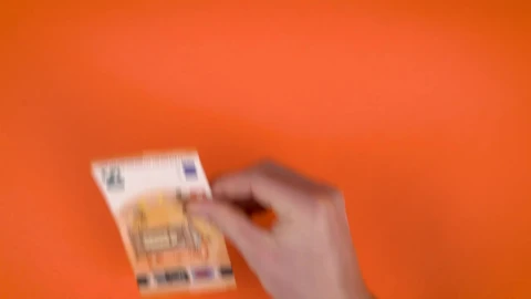 Stock Video Counting Euro Paper Money On The Table Live Wallpaper For PC - Free Live Wallpaper
