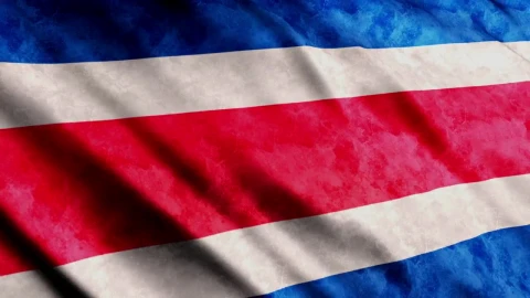 Stock Video Costa Rica Flag American Country Live Wallpaper For PC - Free Live Wallpaper