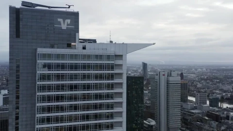 Stock Video Corporate Buildings Overhanging The City Live Wallpaper For PC - Free Live Wallpaper
