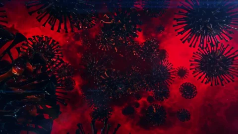 Stock Video Coronavirus Floating In The Human Body Live Wallpaper For PC - Free Live Wallpaper