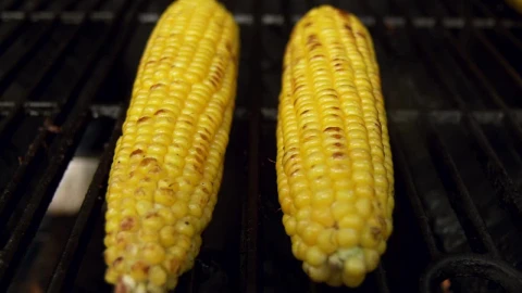 Stock Video Corn Grilled On A Bbq Live Wallpaper For PC - Free Live Wallpaper