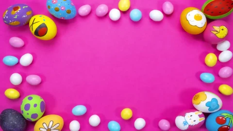 Stock Video Cool Easter Title Background Live Wallpaper For PC - Free Live Wallpaper