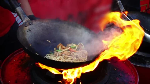 Stock Video Cooking Asian Food Live Wallpaper For PC - Free Live Wallpaper