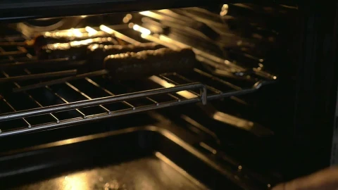 Stock Video Cooking A Kebab In An Oven Live Wallpaper For PC - Free Live Wallpaper