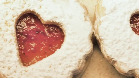 Stock Video Cookies With Heart Shaped Center Live Wallpaper For PC - Free Live Wallpaper
