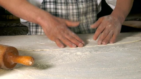 Stock Video Cook Preparing Dough For A Dish Live Wallpaper For PC - Free Live Wallpaper