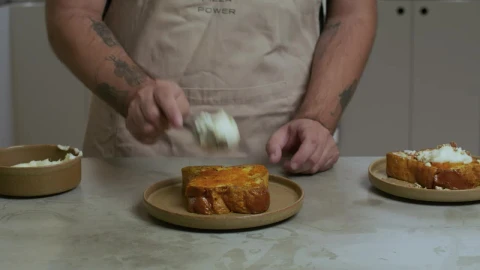 Stock Video Cook Preparing Desserts On Plates Live Wallpaper For PC - Free Live Wallpaper
