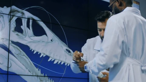 Stock Video Conversation About Dinosaurs Skull Live Wallpaper For PC - Free Live Wallpaper