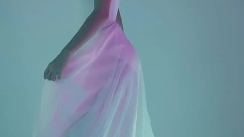 Stock Video Contemporary Dance Dancer Doing Movements And Jumps Live Wallpaper For PC - Free Live Wallpaper