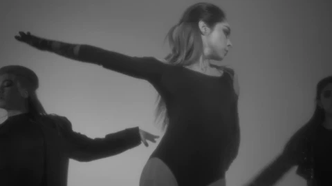 Stock Video Contemporary Choreography In Black And White Live Wallpaper For PC - Free Live Wallpaper