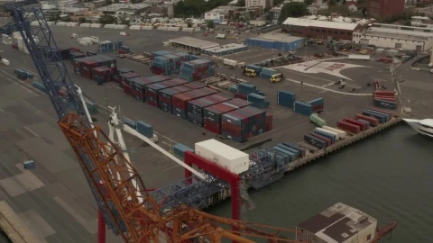 Stock Video Container Area For Maritime Transport Live Wallpaper For PC - Free Live Wallpaper