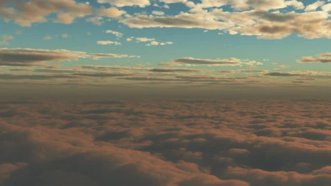 Stock Video Conquering The Sky Above The Clouds Live Wallpaper For PC - Free Live Wallpaper