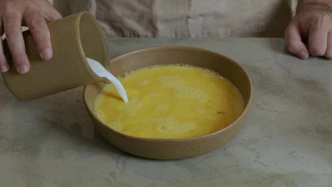 Stock Video Confectioner Mixing The Cream For A Dessert Live Wallpaper For PC - Free Live Wallpaper