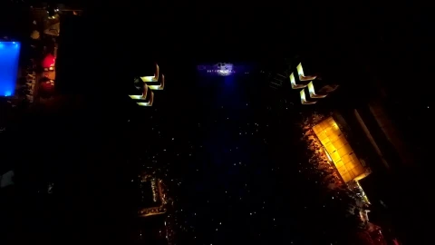 Stock Video Concert Gathering At Night Live Wallpaper For PC - Free Live Wallpaper