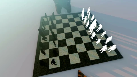 Stock Video Concept Of Business Strategies In A Chess Game Live Wallpaper For PC - Free Live Wallpaper