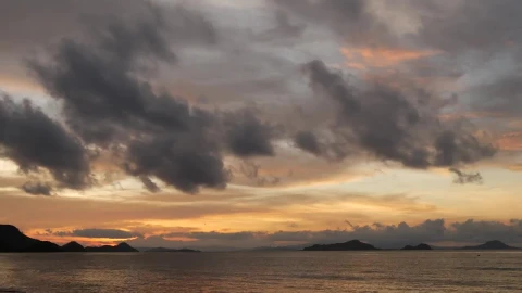 Stock Video Colors In The Sky At Sunset Live Wallpaper For PC - Free Live Wallpaper