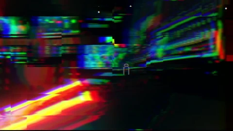 Stock Video Colorful Glitch Opener Live Wallpaper For PC - Free Live Wallpaper