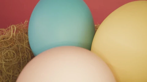 Stock Video Colored Easter Eggs Texture Live Wallpaper For PC - Free Live Wallpaper