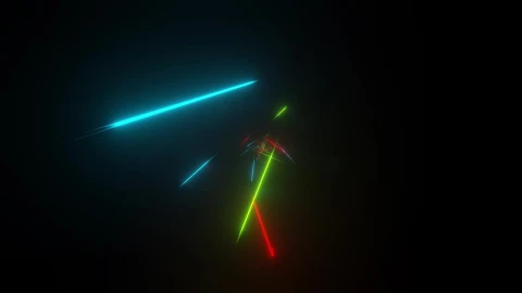 Stock Video Color Light Rays Passing Fast In A Dark Space Live Wallpaper For PC - Free Live Wallpaper