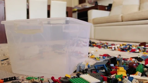 Stock Video Collecting Lego Pieces In A Plastic Box Live Wallpaper For PC - Free Live Wallpaper