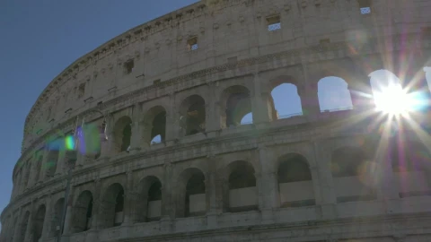 Stock Video Coliseum On A Clear Evening Live Wallpaper For PC - Free Live Wallpaper