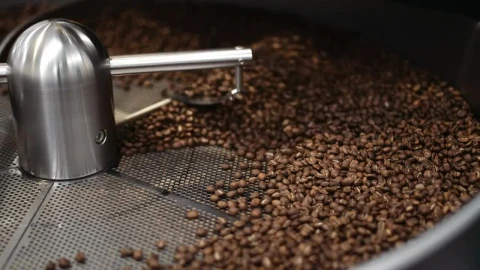 Stock Video Coffee Roaster In Operation Live Wallpaper For PC - Free Live Wallpaper