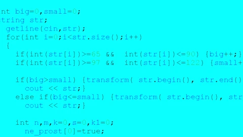 Stock Video Code On Blue Screen Live Wallpaper For PC - Free Live Wallpaper