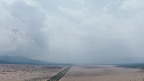 Stock Video Cloudy Sky With Dry Lagoon Live Wallpaper For PC - Free Live Wallpaper