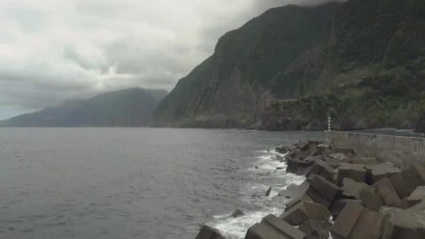 Stock Video Cloudy Seashore Landscape Live Wallpaper For PC - Free Live Wallpaper