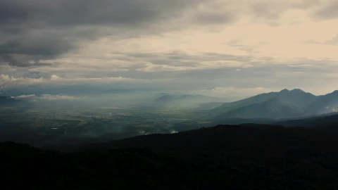 Stock Video Cloudy Panorama From High On A Mountain Live Wallpaper For PC - Free Live Wallpaper