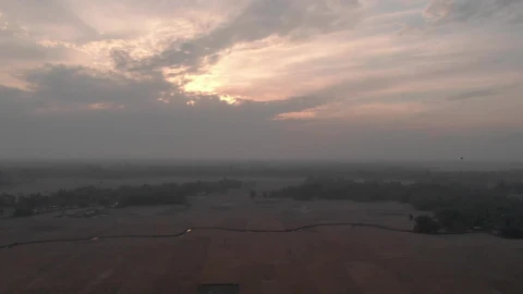 Stock Video Cloudy Landscape From Above Live Wallpaper For PC - Free Live Wallpaper