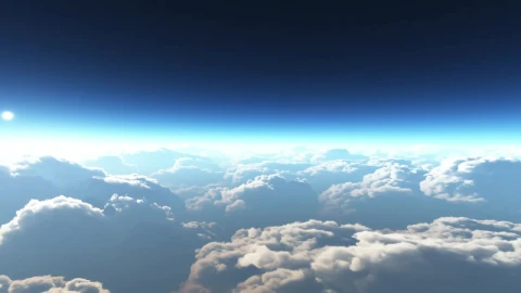 Stock Video Clouds Reaching Space Live Wallpaper For PC - Free Live Wallpaper