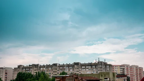 Stock Video Clouds Over Large Apartments Live Wallpaper For PC - Free Live Wallpaper