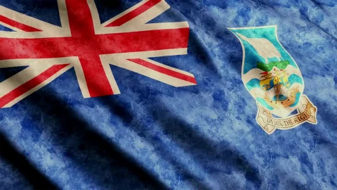 Stock Video Falkland Islands Flag Live Wallpaper For PC - Free Live Wallpaper