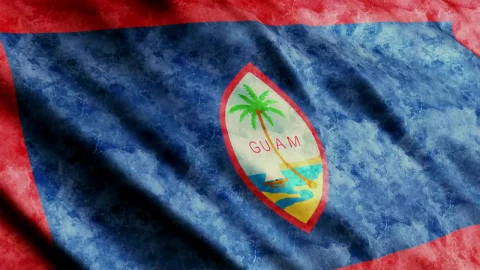 Stock Video Faded Guam Flag Live Wallpaper For PC - Free Live Wallpaper