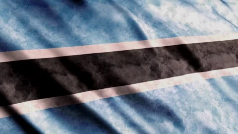 Stock Video Faded Flag Of Botswana Live Wallpaper For PC - Free Live Wallpaper
